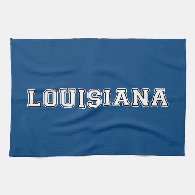 Louisiana Tea Towel (Horizontal)