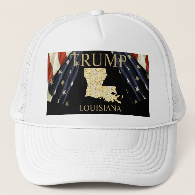 LOUISIANA  TRUCKER HAT (Front)