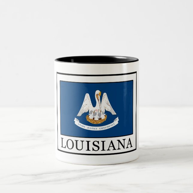 Louisiana Two-Tone Coffee Mug (Center)
