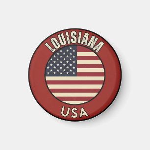 Louisiana United States of America Magnet