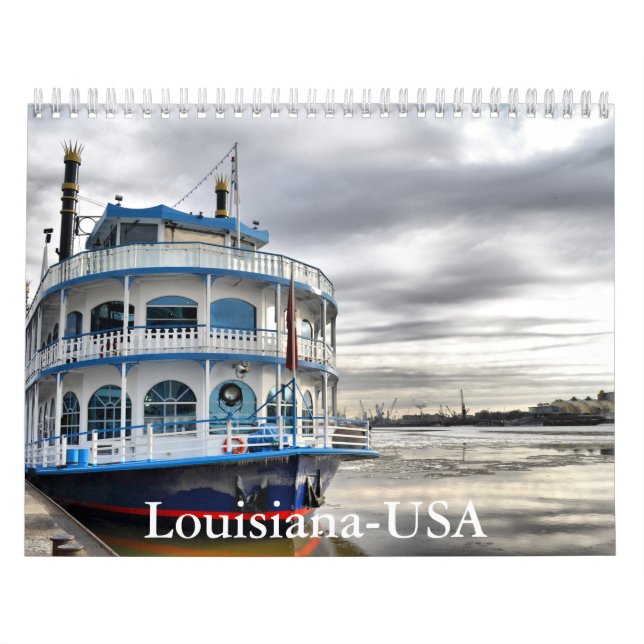 Louisiana-USA Calendar (Cover)