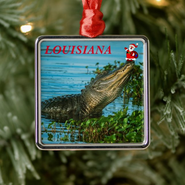 Louisiana Vacation Christmas Ornament (Tree)