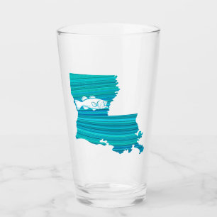 Louisiana Wave Fishing Glass