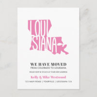 LOUISIANA We've moved New address New Home