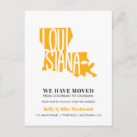 LOUISIANA We've moved New address New Home 