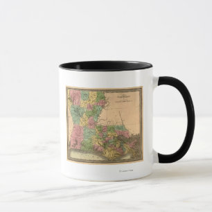 LouisianaPanoramic MapLouisiana Mug