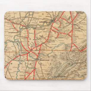 Louisville and Nashville Railroad Mouse Pad