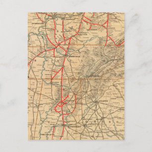Louisville and Nashville Railroad Postcard