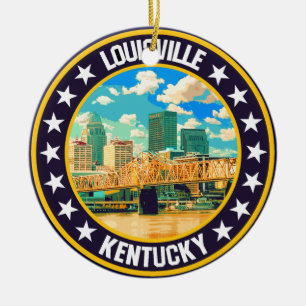 Louisville ceramic tree decoration