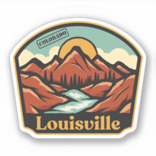 Louisville, Colorado Sticker