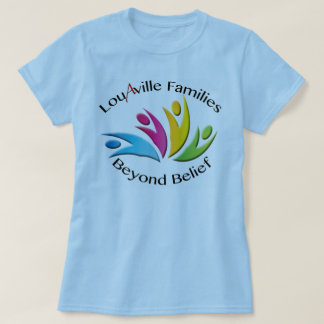 Louisville Families Beyond Belief -- Blue Women's T-Shirt