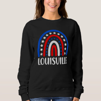 Louisville Kentucky For Women I Love Louisville Sweatshirt
