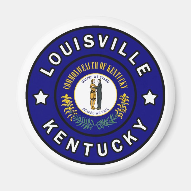 Louisville Kentucky Magnet (Front)
