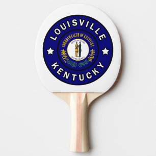 Louisville Kentucky Ping Pong Paddle