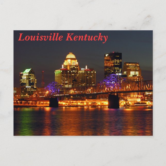 Louisville Kentucky Postcard (Front)