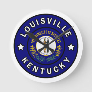 Louisville Kentucky Round Clock