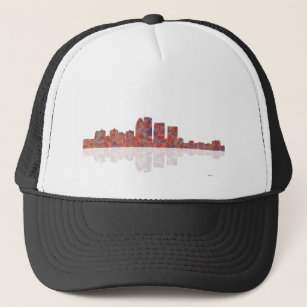 Louisville Kentucky Skyline Trucker Hat