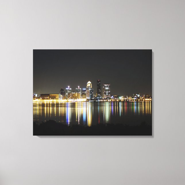 Louisville skyline canvas (Front)