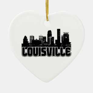 Louisville Skyline Ceramic Tree Decoration