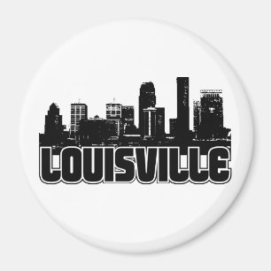 Louisville Skyline Magnet