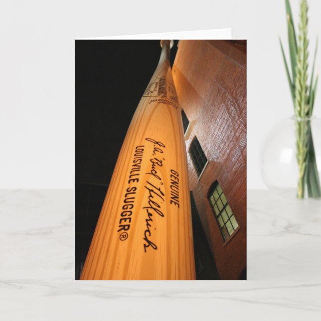Louisville Slugger Card (Front)