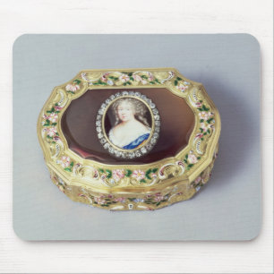 Louix XV oval snuff box Mouse Pad