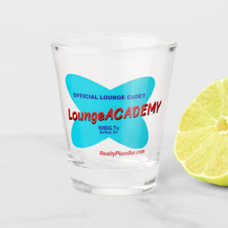 Lounge Academy Cool Retro Buffalo NY Piano Bar Shot Glass
