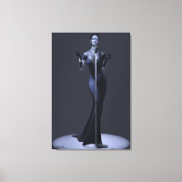 Lounge Singer Wrapped Canvas and Posters