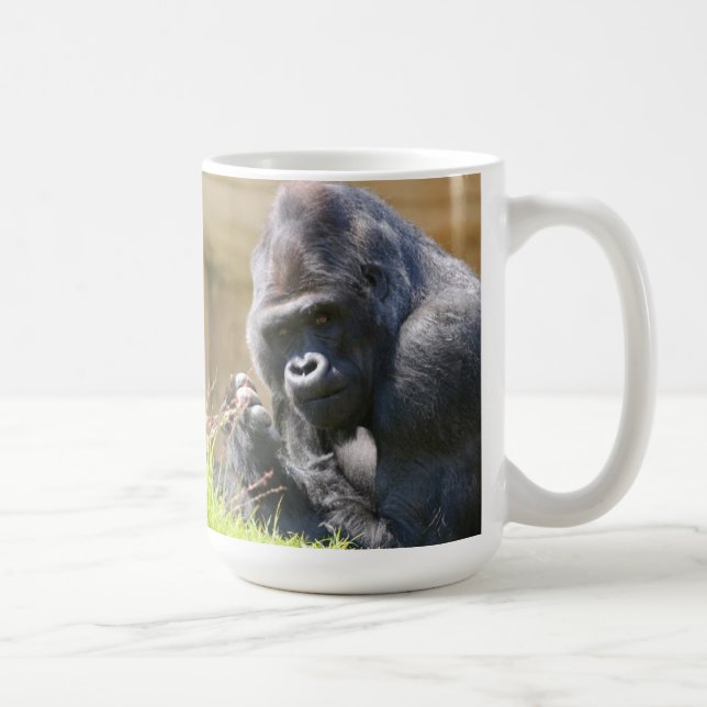 Lounging Gorilla Coffee Mug (Right)