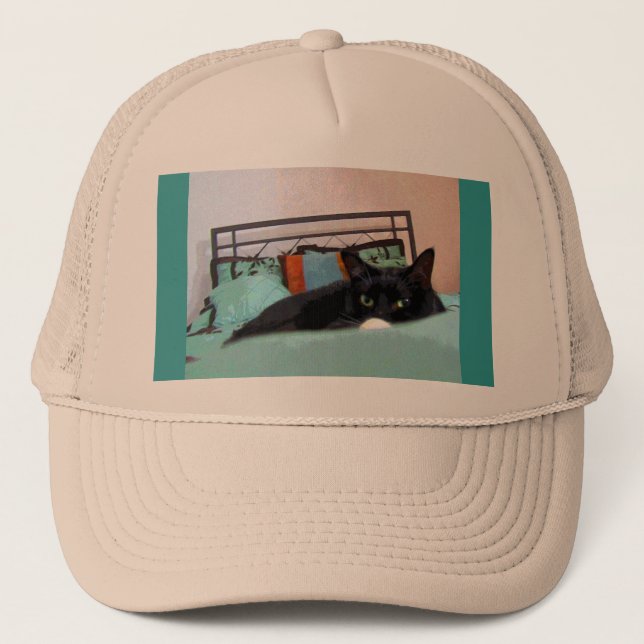 Lounging Lucy CB Trucker Hat (Front)