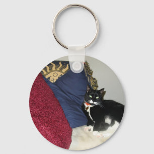 Lounging Lucy Key Ring