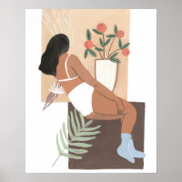Lounging Woman