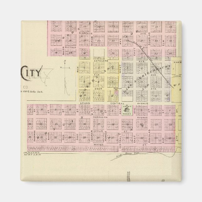 Loup City, Nebraska Magnet (Front)