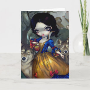 "Loup-Garou: Blanche Neige" Greeting Card