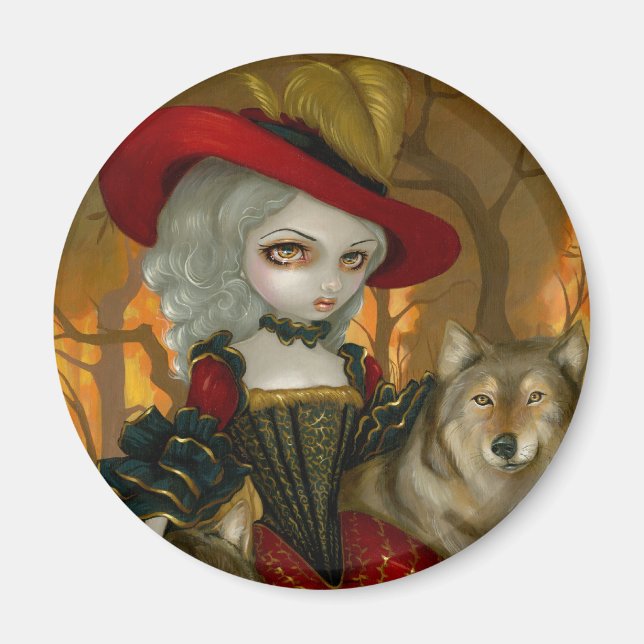 "Loup-Garou:  d'Automne" Magnet (Front)
