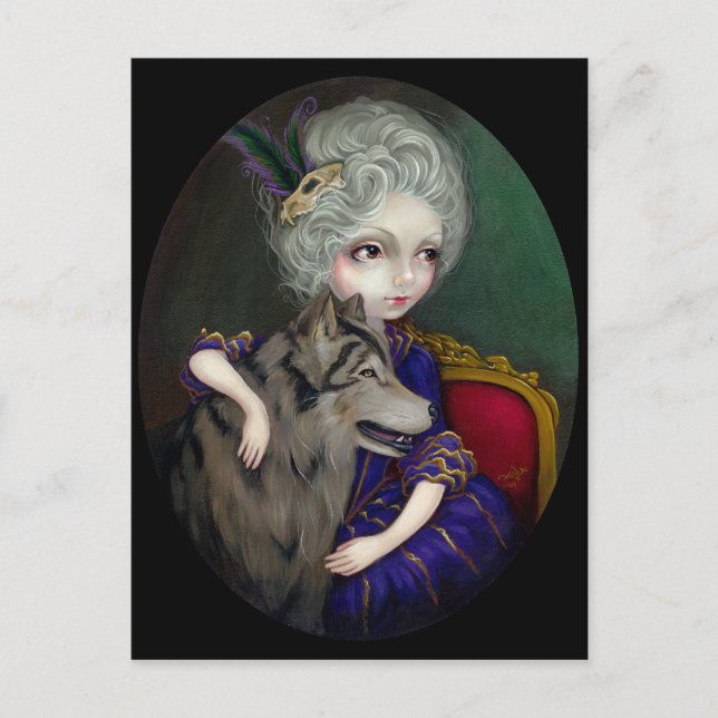 "Loup-Garou: Le Portrait" Postcard (Front)