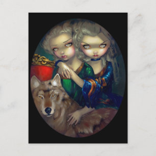 "Loup-Garou: Les Jumeaux" Postcard