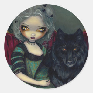 "Loup-Garou: Noir" Sticker