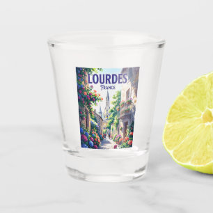 Lourdes France Shot Glass