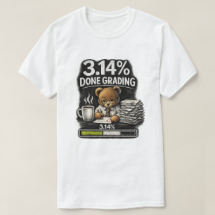 L'ours enseignant corrige les copies T-Shirt