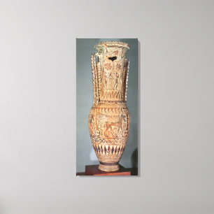 Loutrophoros depicting a sphinx canvas print