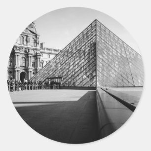 Louvre Classic Round Sticker