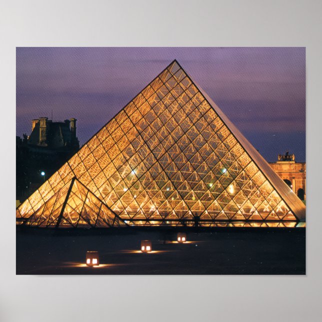 Louvre Museum Poster (Front)