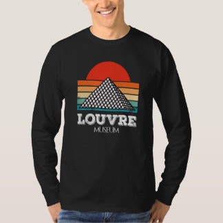 Louvre Museum Sunrise From Paris Love In France As T-Shirt