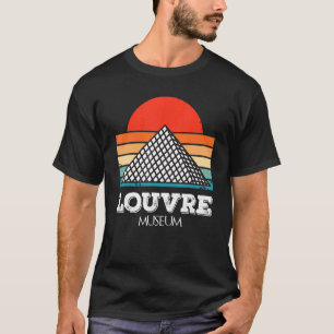 Louvre Museum Sunrise From Paris Love In France As T-Shirt
