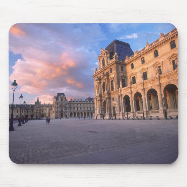 Louvre, Paris, France Mouse Pad (Front)