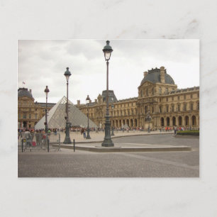 Louvre. Paris, France Postcard