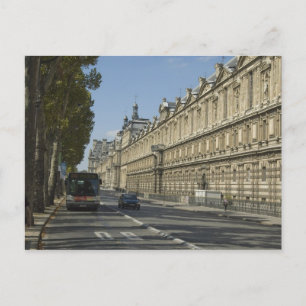 Louvre Postcard