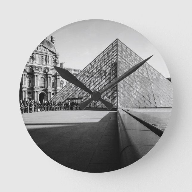 Louvre Round Clock (Front)