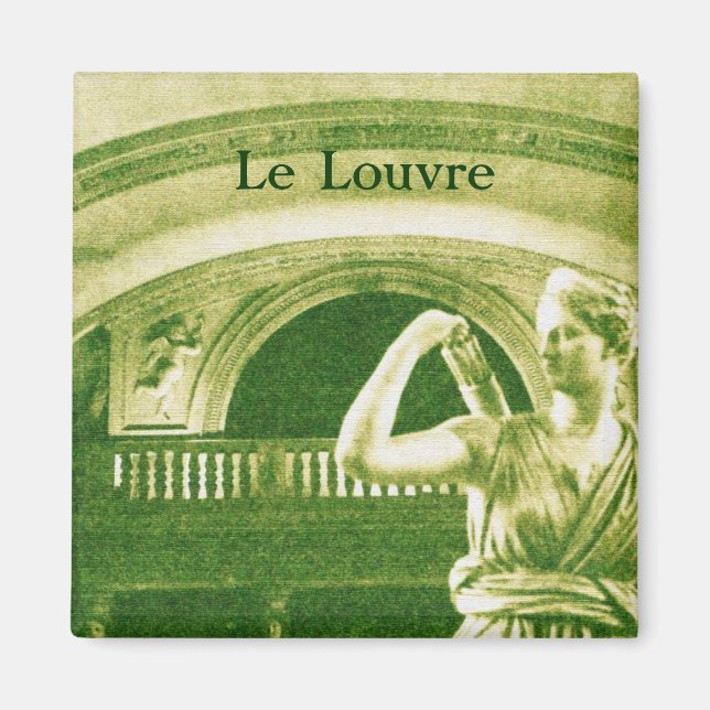 Louvre Statue Magnet (Front)